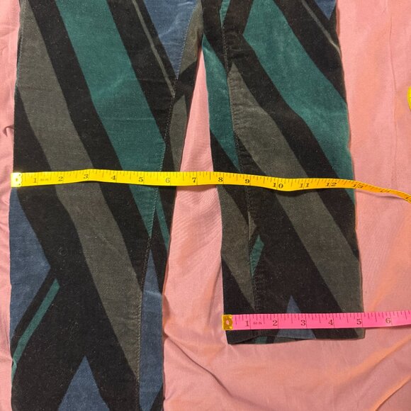 AG Adriano Goldschmied Legging Super Skinny Corduroy Pants Blue 24R Maximalist - Picture 14 of 16